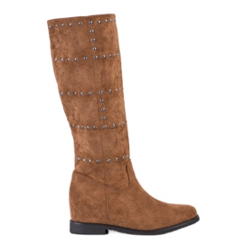 Seastar Bottes compensées à enfiler brun