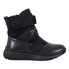 SHELOVET Bottes de sport chaudes noir