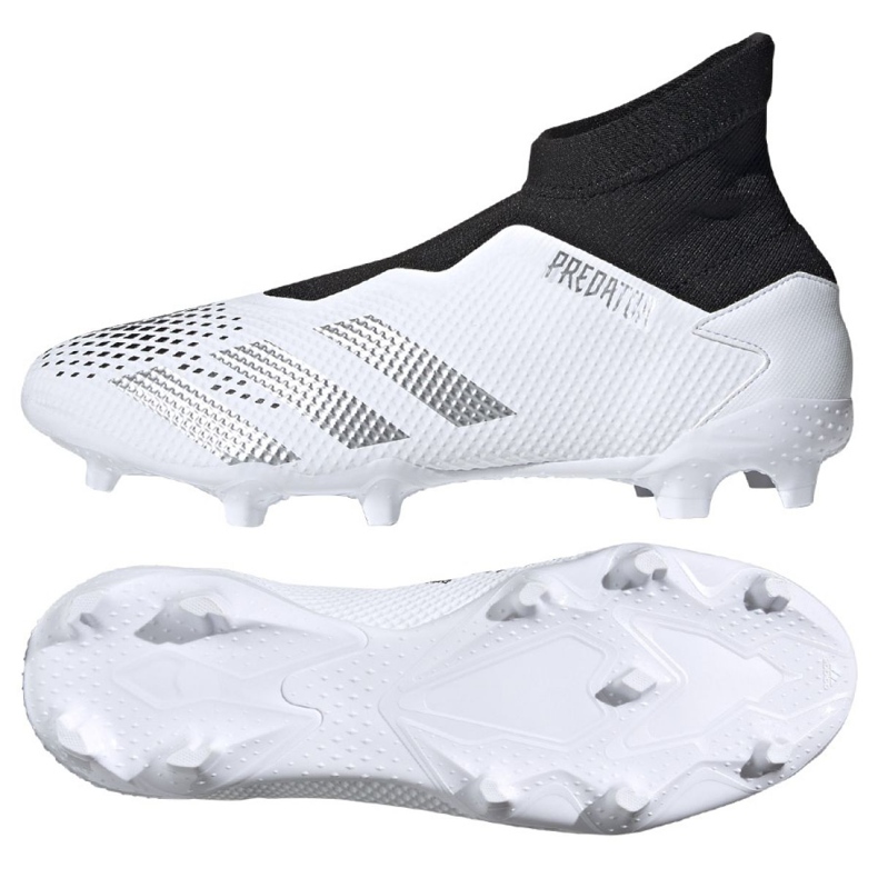 Chaussures de foot Adidas Predator 20.3 Ll Fg M FW9198 multicolore blanche