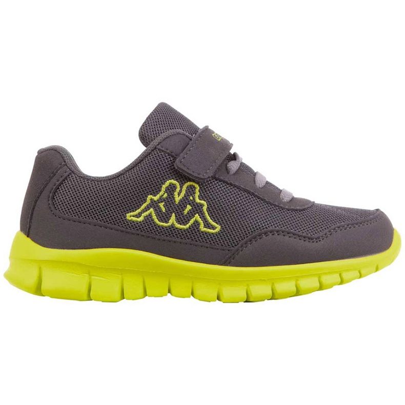 Kappa Follow Bc K chaussures pour enfants gris-lime 260634K 1633 Kappa Follow Bc K chaussures pour enfants gris-lime 260634K 1633