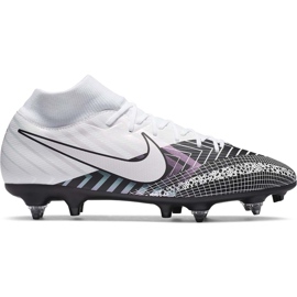 Chaussure de football Nike Mercurial Superfly 7 Academy Mds SG-Pro Ac DB4351 110 blanche blanche
