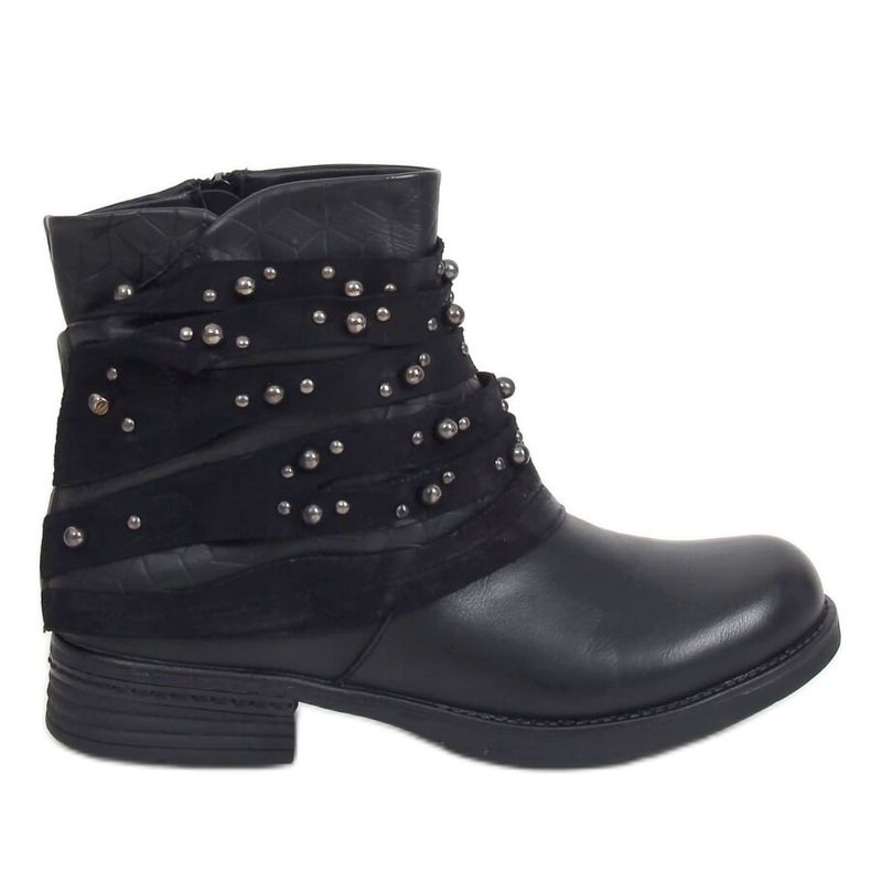 Bottes pour femmes noires BZ66016-KB Noir le noir