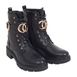 Bottes militaires noires NC1105 Noir