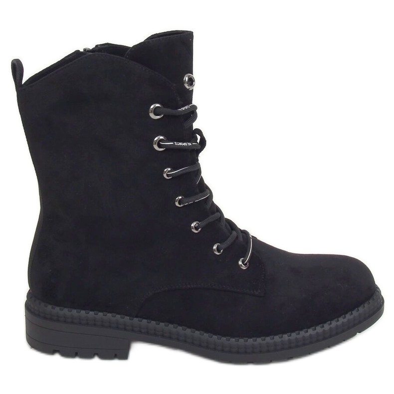 Travailleurs à lacets noirs J320 Noir le noir