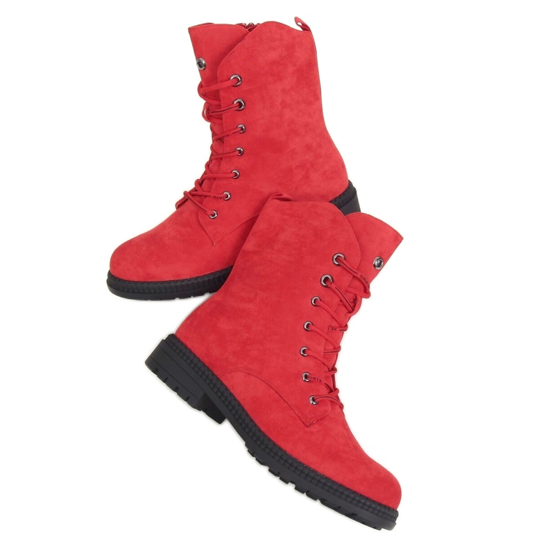 Chaussures à lacets rouges J320 Red