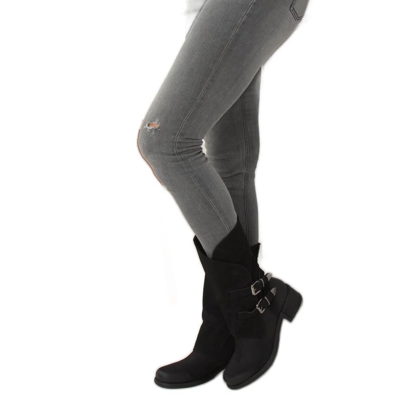 Bottes militaires noires ST-33P Noir le noir Bottes militaires noires ST-33P Noir le noir