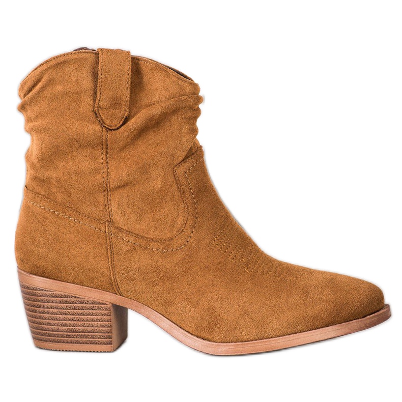 Cm Paris Cow-girls chameau brun multicolore
