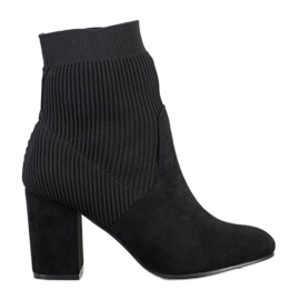 SDS Chaussette Chaussons Sur Un Bar le noir
