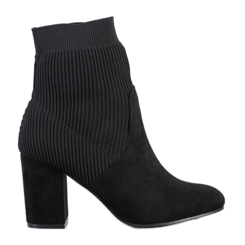 SDS Chaussette Chaussons Sur Un Bar le noir
