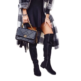 Bottines femme Sergio Leone daim chaud noir KZ292 le noir Bottines femme Sergio Leone daim chaud noir KZ292 le noir