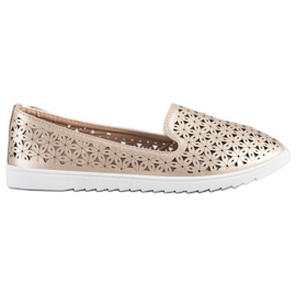 Renda Lords ajourés confortables doré