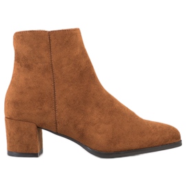 Sergio Leone Bottes pour femmes avec isolation brun