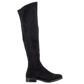 Sergio Leone Bottes à tiges asymétriques le noir