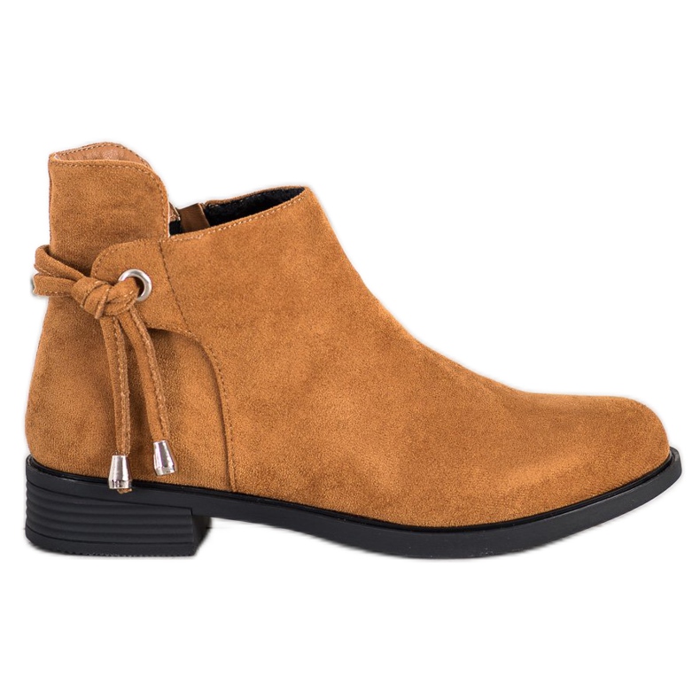 SHELOVET Bottes de chameau brun