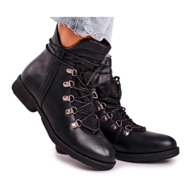 Bottes chaudes noires pour femmes avec zircone cubique Gisele le noir Bottes chaudes noires pour femmes avec zircone cubique Gisele le noir