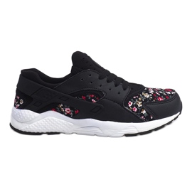 Baskets De Sport Avec Fleurs 613 Noir blanche le noir rouge vert Baskets De Sport Avec Fleurs 613 Noir blanche le noir rouge vert