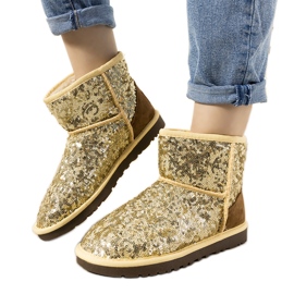Bottes isolées beiges, type émeu Autumnsnow