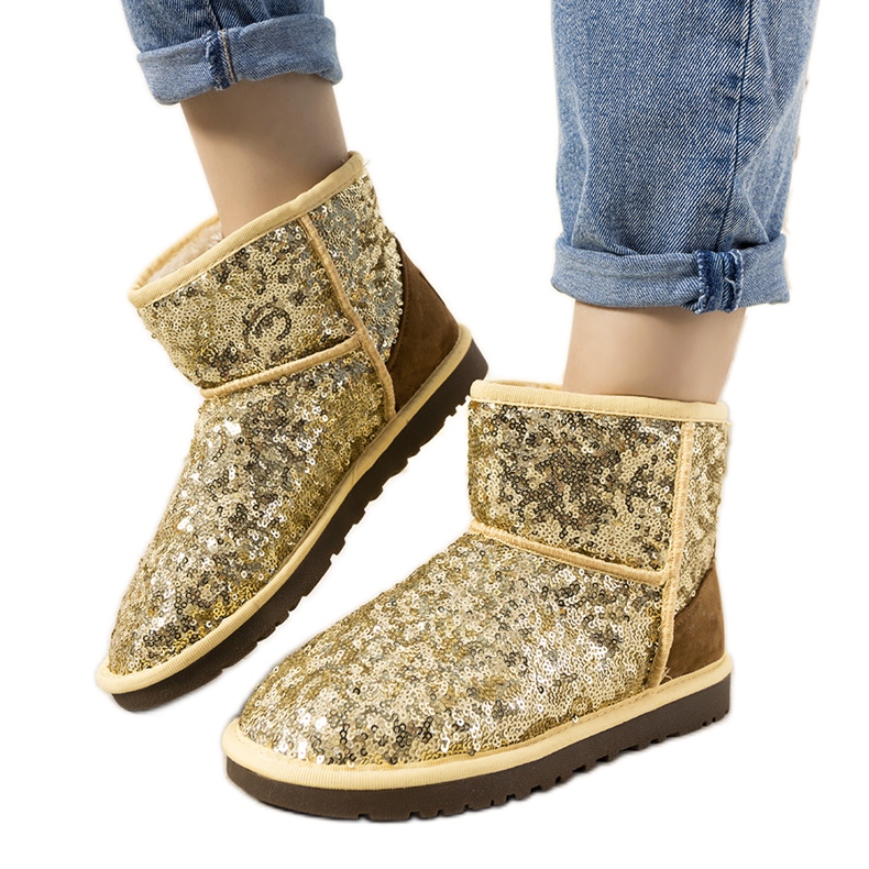 Bottes isolées beiges, type émeu Autumnsnow