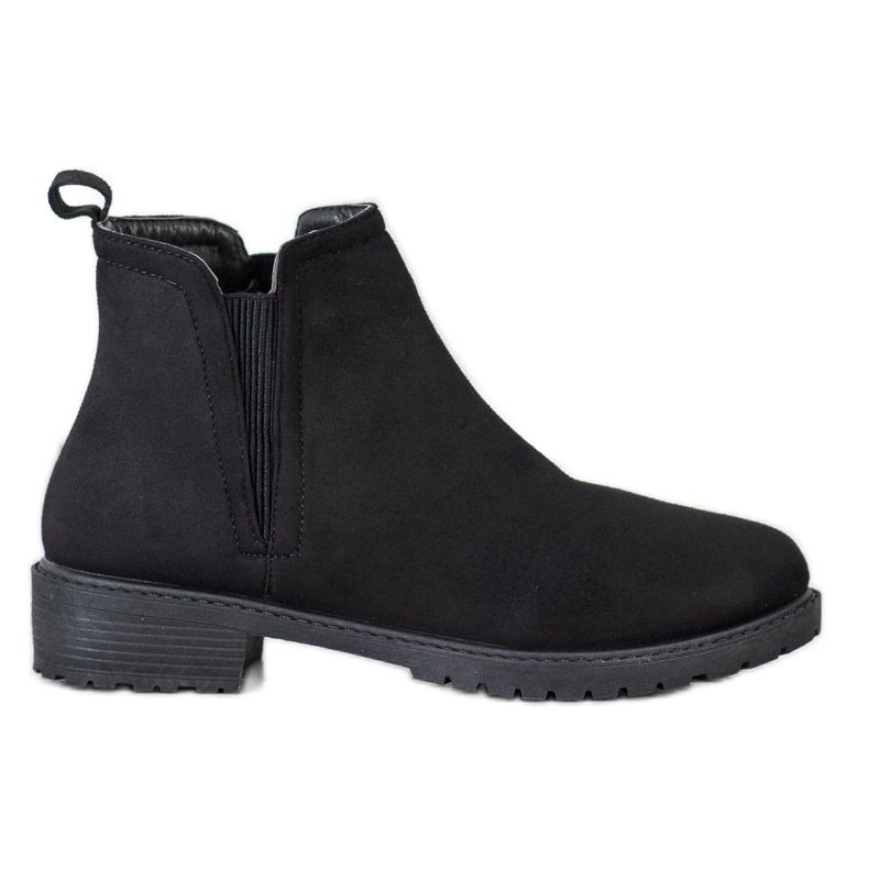 Balada Bottines Chelsea noires chaudes le noir Balada Bottines Chelsea noires chaudes le noir