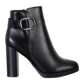 Super Me Bottes élégantes avec isolation le noir