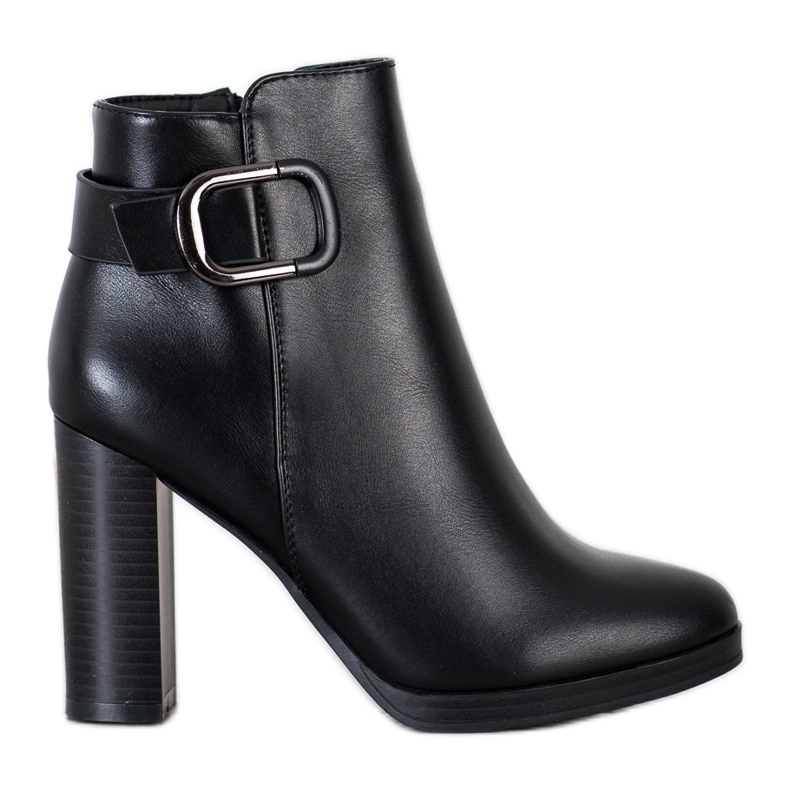 Super Me Bottes élégantes avec isolation le noir