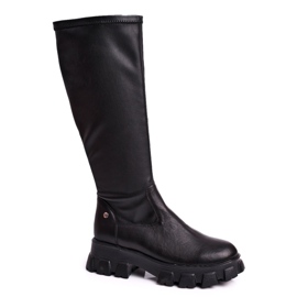 Bottes chaudes Femme Maciejka Noir 04842-01 le noir