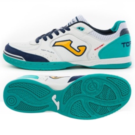 Chaussures de football Joma Top Flex 2032 Tf M TOPW.2032.TF bleu marine, blanc, vert blanc