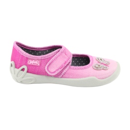 Befado chaussures pour enfants 123X038 rose argent