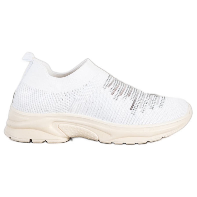 Chaussures à enfiler MCKEYLOR blanche