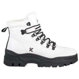 Kylie Bottes De Randonnée On The Platform Blanc / Noir blanche le noir