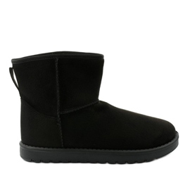 Bottes isolées noires de type émeu Loraven