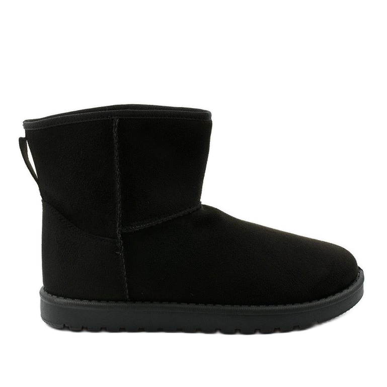 Bottes isolées noires de type émeu Loraven le noir