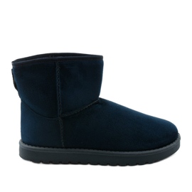 Bottes d'émeu isolées bleues Loraven bleu marine