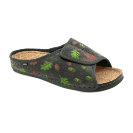 Chaussures femme Inblu 155D116 gris multicolore vert