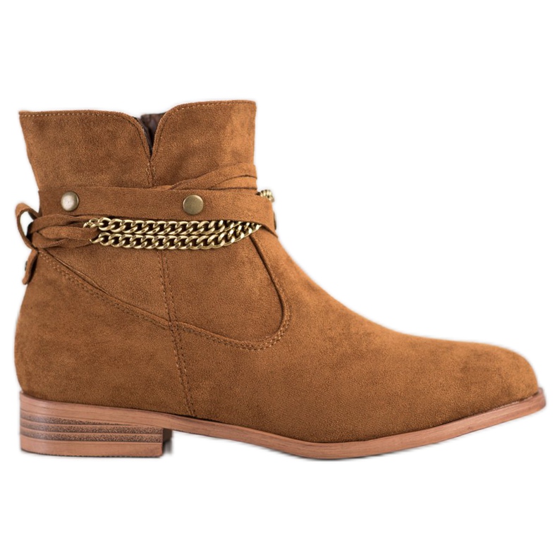 Cm Paris Cowgirls avec une chaîne décorative brun Cm Paris Cowgirls avec une chaîne décorative brun