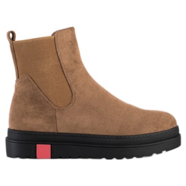 Seastar Bottes sur la plate-forme kaki vert Seastar Bottes sur la plate-forme kaki vert