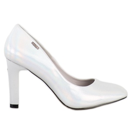 Goodin Escarpins à talons hauts blanche