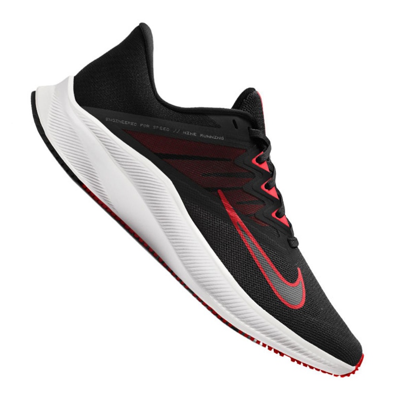 Chaussures de course Nike Quest 3 M CD0230-004 le noir rouge gris