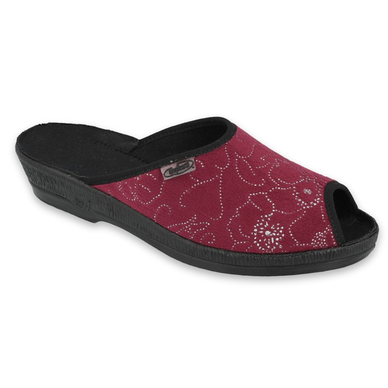 Befado chaussures pour femmes pu 581D195 rouge multicolore