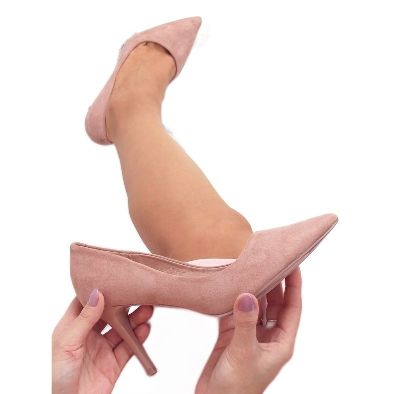 Escarpins confortables sur un rose sale LE012P Pin rose Escarpins confortables sur un rose sale LE012P Pin rose