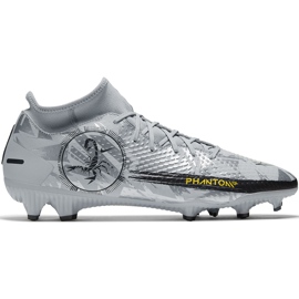 Chaussures de football Nike Phantom Gt Scorpion Academy Dynamic Fit FG / MG DA2266 001 gris argent argent Chaussures de football Nike Phantom Gt Scorpion Academy Dynamic Fit FG / MG DA2266 001 gris argent argent