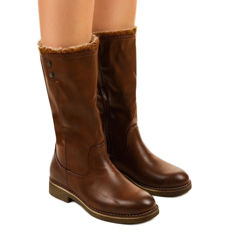 Bottines isolées marron Galaphaura brun Bottines isolées marron Galaphaura brun