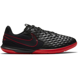 Chaussure de football Nike Tiempo Legend 8 Academy Ic Junior AT5735 060 noir rouge le noir