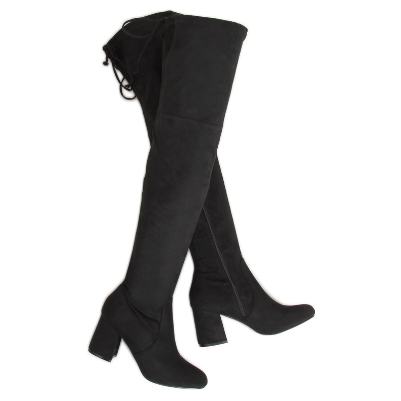 Bottines noires à talons 2C1X1809-27 Noir le noir