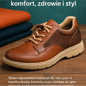 Chaussures pour hommes de plus de 50 ans - confort, santé et style