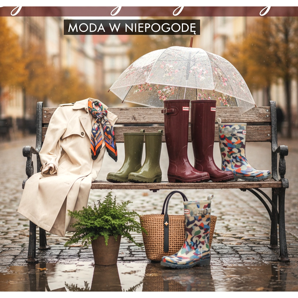 Bottes Wellington et bottes de pluie élégantes – comment être à la mode par mauvais temps ?