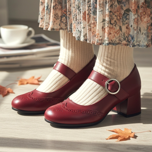 Mary Jane – des chaussures à lanières romantiques qui reviennent en vogue