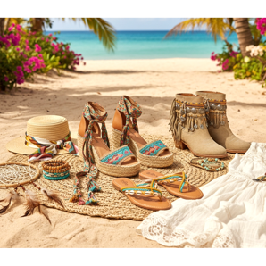 Chaussures style bohème - liberté et naturel pour le printemps et l'été 2026