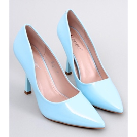 Escarpins laqués Anika Blue, femmes bleu 1