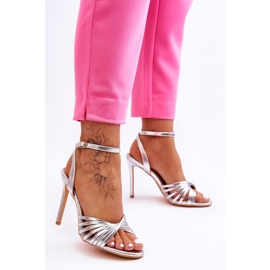 Sandales Femme Argent My Darling 2